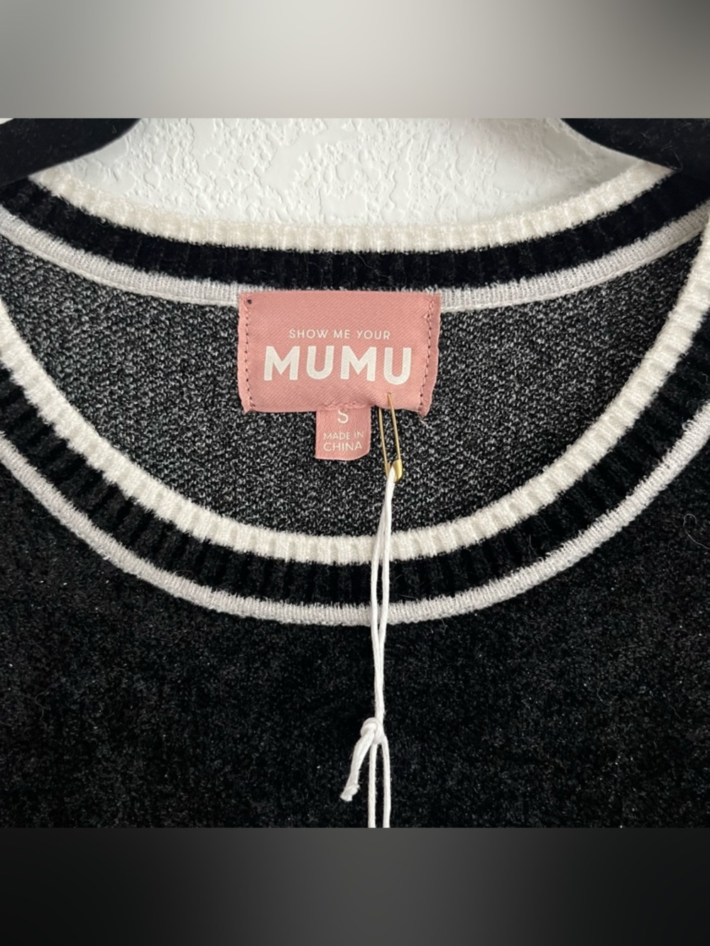Show Me Your MuMu Paris Graphic Knit Adventure Sweater NWT - Picture 2 of 5